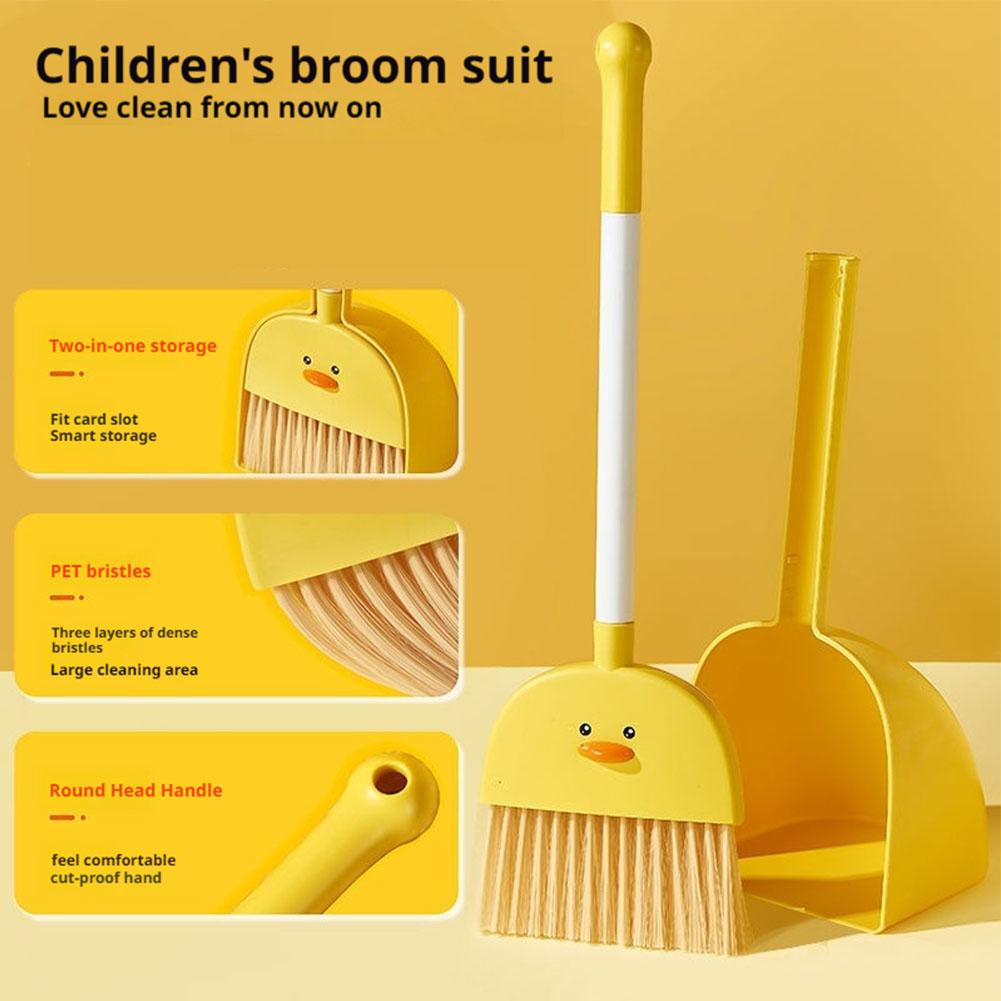 Kids Outdoor Broom - Набор детских мини-щеток и совков из