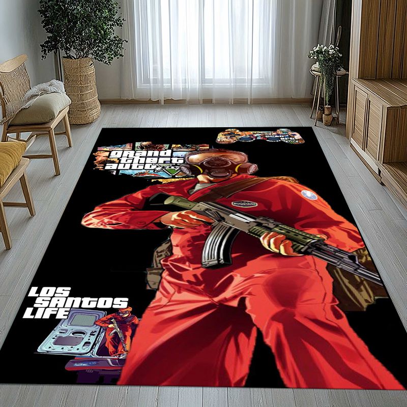 Kids Outdoor Area - Классический ковер с мультяшным рисунком в