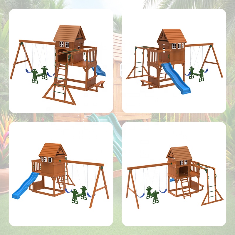 Большой уличный игровой компле – обзор и цена Kids Outdoor Climbing Frame
