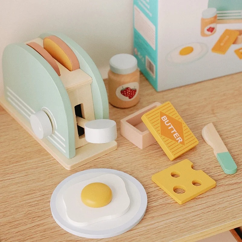 Деревянный игрушечный тостер д – обзор и цена Kids Outdoor Kitchen Accessories