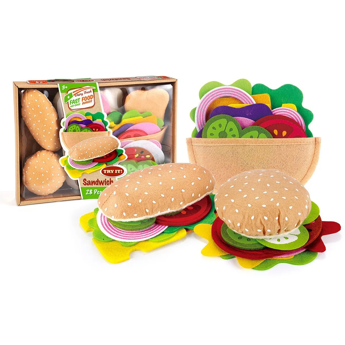 Набор игрушечной еды: бургер и – обзор и цена Kids Outdoor Kitchen Accessories
