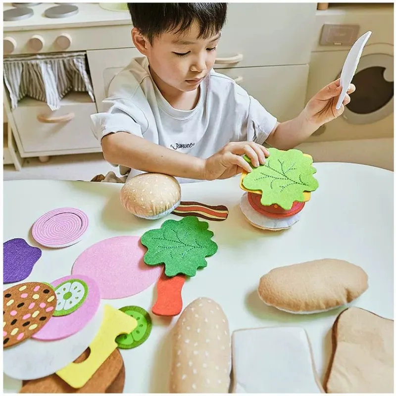 Набор игрушечной еды: бургер и – обзор и цена Kids Outdoor Kitchen Accessories