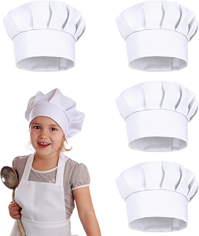 Набор из 4 белых детских повар – обзор и цена Kids Outdoor Kitchen Accessories